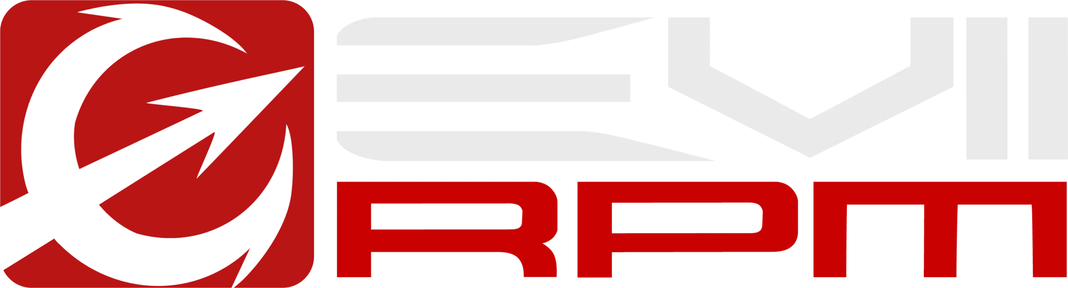 EVILrPM brand big logo footer