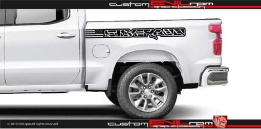 Best Price Bed Custom Lettering Stickers For Chevy Silverado Evilrpm 12044883165253.jpg