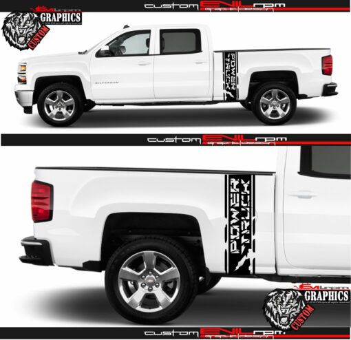 Chevrolet Silverado Vehicle Graphics 4x4 Decals Evilrpm Evilrpm 12045520928837.jpg