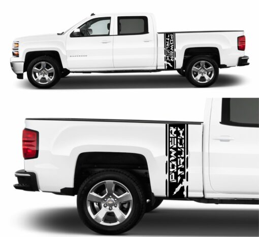 Chevrolet Silverado Vehicle Graphics 4x4 Decals Evilrpm Evilrpm 12045521059909.jpg