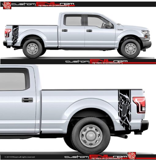 Custom Punisher Decals For Ford Raptor Evilrpm 12045511426117.jpg