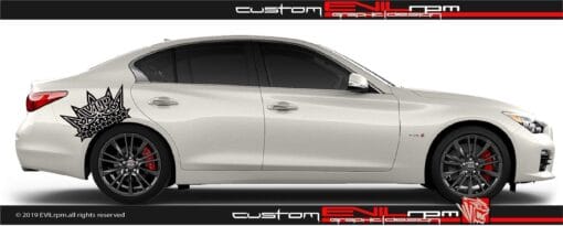 Custom Rear Fender Graphics Decals For Infiniti Q50 Evilrpm 12044988186693.jpg