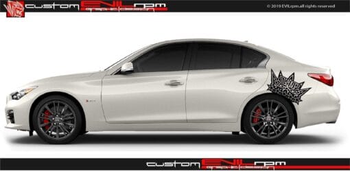 Custom Rear Fender Graphics Decals For Infiniti Q50 Evilrpm 12045087899717.jpg