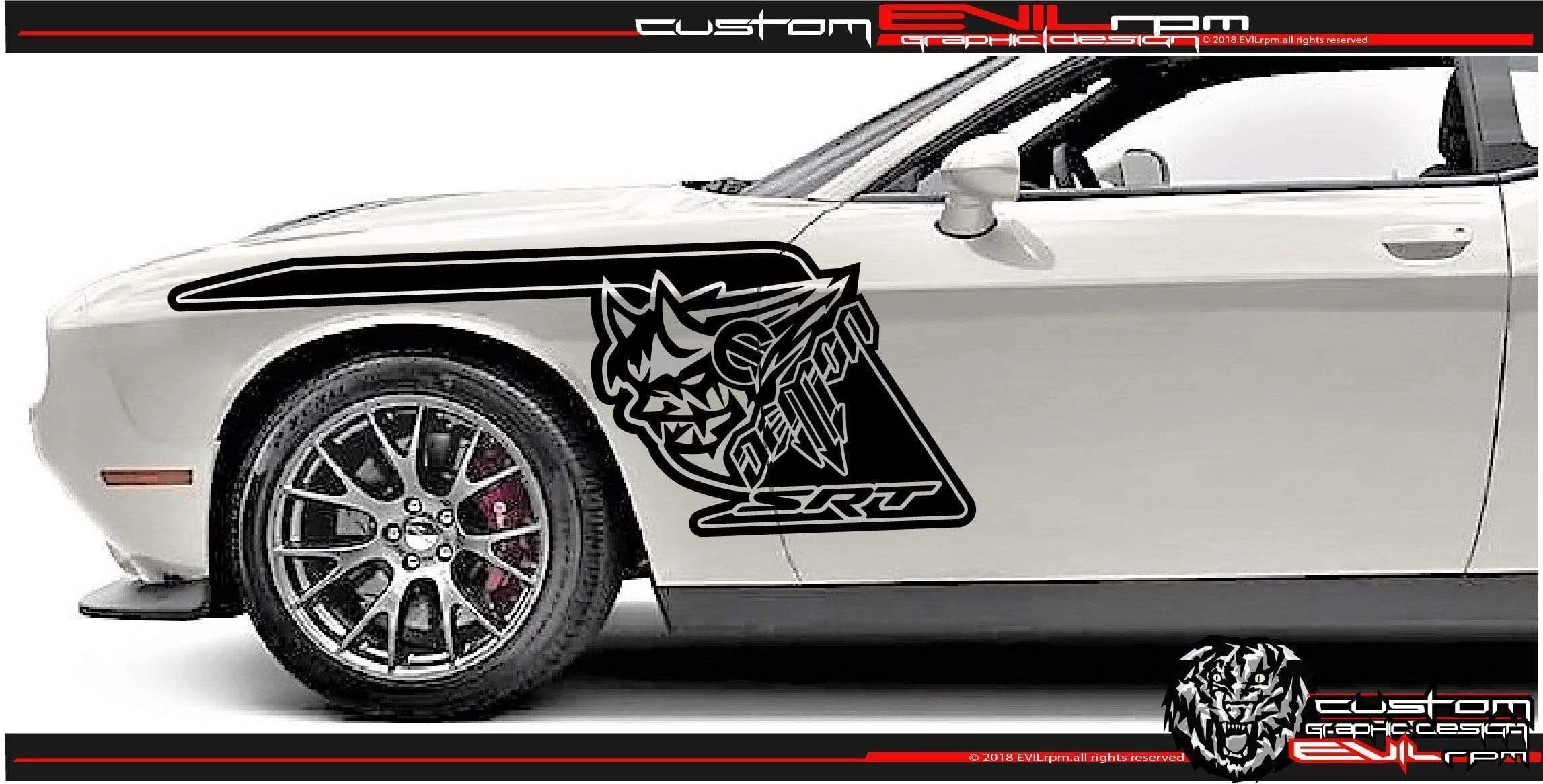 Dodge Challenger Demon Vinyl Sticker Decal Kit Evilrpm Evilrpm 12045145866309.jpg