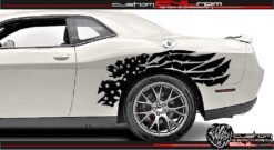 Dodge Challenger Side Fender Vinyl Kit Usa Flag Custom Sticker Decals Evilrpm Evilrpm 12045323042885.jpg