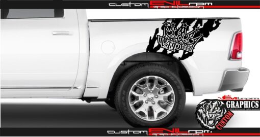 Dodge Ram Custom Stickers Graphic Vip Crown Evilrpm 12045299449925.jpg