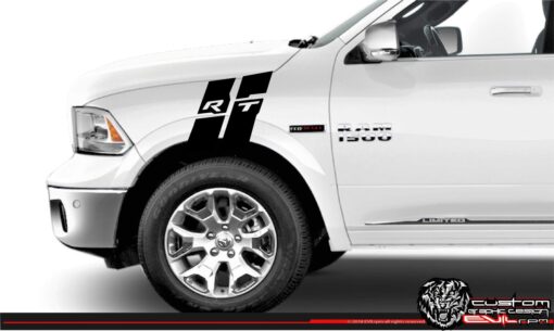 Dodge Ram Vinyl Hash Stickers Pair Kit Evilrpm Evilrpm 12045114638405.jpg