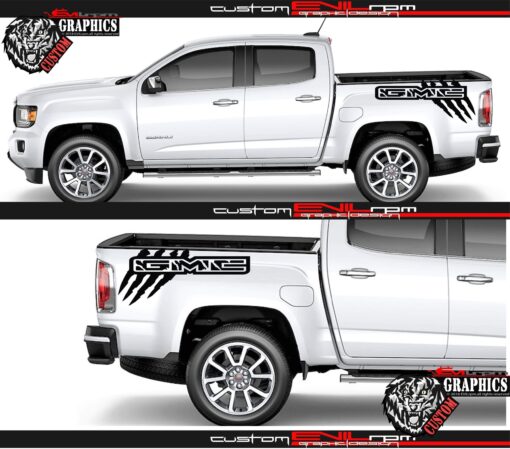 Gmc Canyon Lvinyl Decal Graphic Stickers Kit Raptor Evilrpm 12043985944645.jpg
