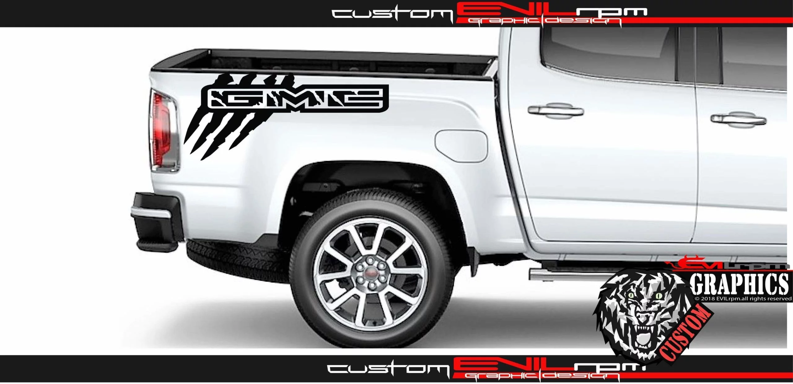 Gmc Canyon Lvinyl Decal Graphic Stickers Kit Raptor Evilrpm 12043990892613.jpg