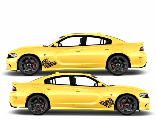Hellcat Charger Vinyl Vehicle Stickers Decals Graphics Evilrpm 12043976507461.jpg