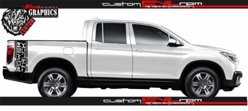 Honda Ridgeline Distressed Graphics Rear Bed Stickers Kit Evilrpm 12044286787653.jpg