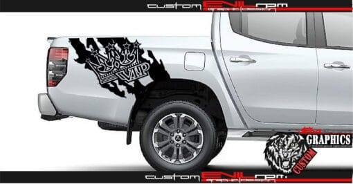 Mitsubishi L200 Custom Stickers Graphic Vip Crown Evilrpm 12043712299077.jpg
