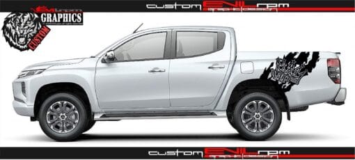 Mitsubishi L200 Custom Stickers Graphic Vip Crown Evilrpm 12043712725061.jpg