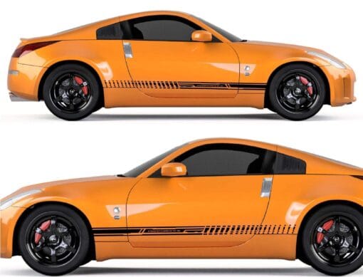 Nissan 350z Racing Stripe Side Decal Graphics Evilrpm 12045429178437.jpg