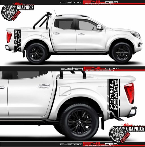Nissan Frontier Custom Graphic Decal Sticker Kit Evilrpm 12043710365765.jpg