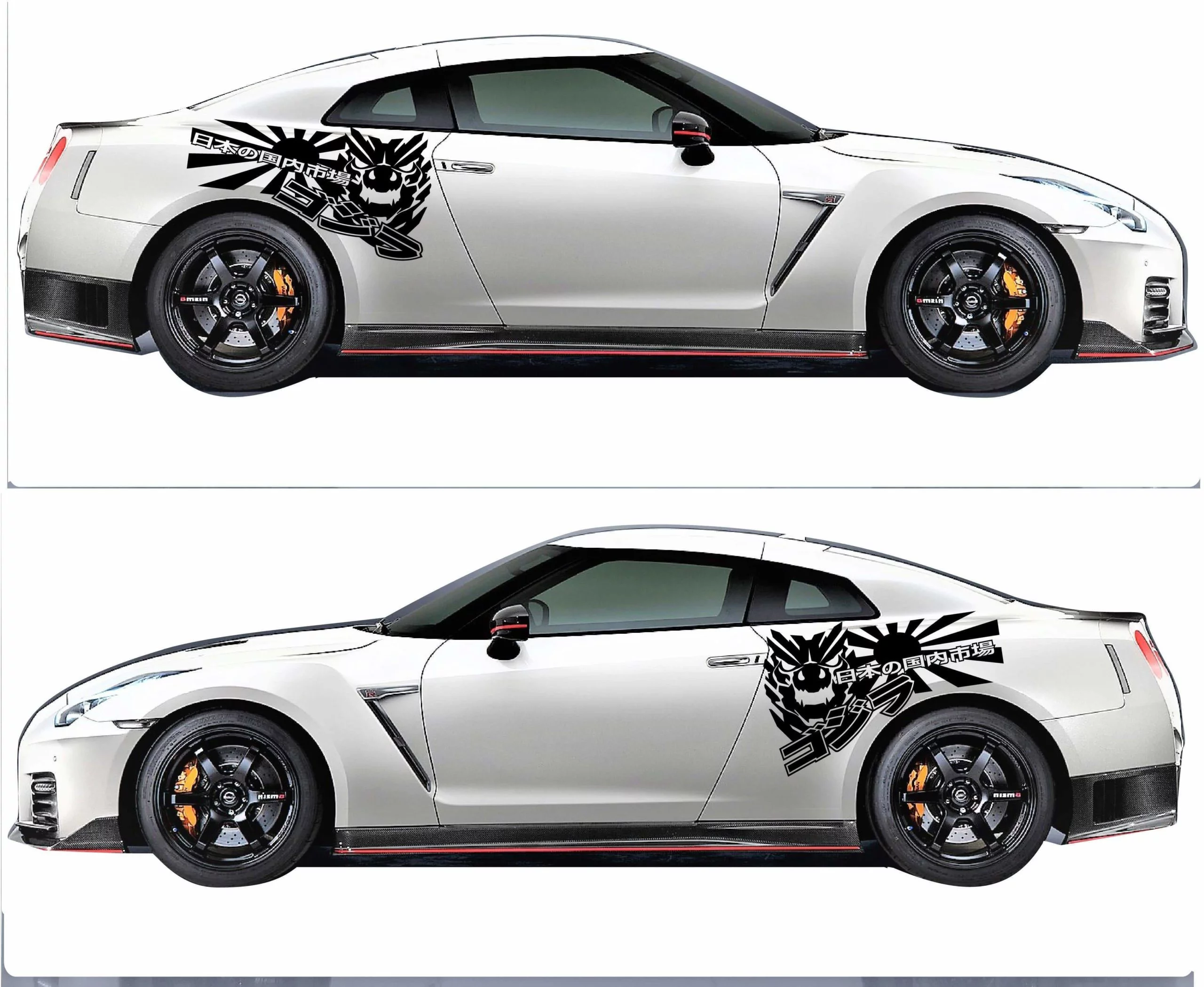Nissan Gtr Vinyl Fender Decal Stickers Godzilla Jdm Evilrpm 12043703058501.jpg