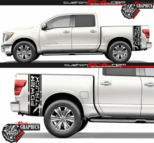 Nissan Titan Custom Graphic Decal Sticker Kit Evilrpm 12043682873413.jpg