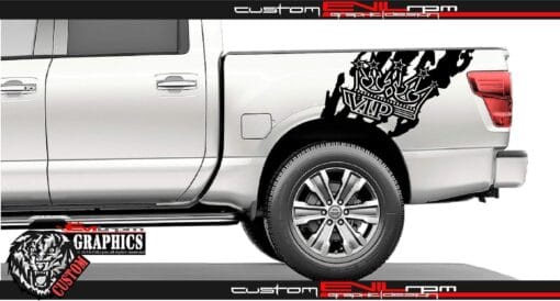 Nissan Titan Custom Stickers Graphic Vip Crown Evilrpm 12043684610117.jpg