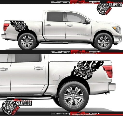 Nissan Titan Custom Stickers Graphic Vip Crown Evilrpm 12044006621253.jpg