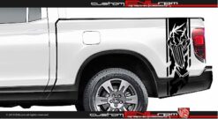 Punisher Truck Vinyl Decals For Honda Ridgeline Evilrpm 12044930023493.jpg