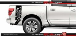 Punisher Truck Vinyl Decals For Nissan Titan Evilrpm 12044044632133.jpg