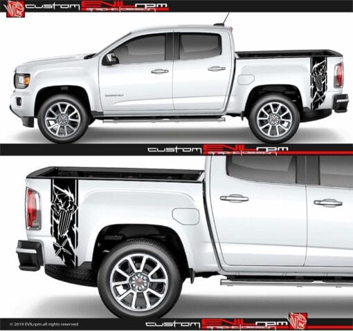 Punisher Vinyl Decals For Gmc Canyon Evilrpm 12044043190341.jpg