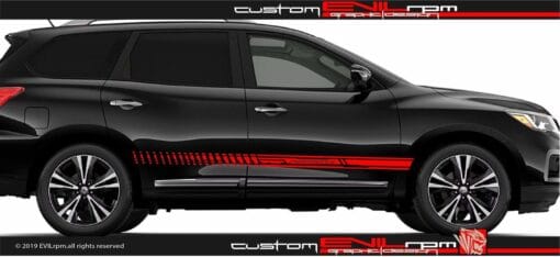Racing Stripes For Nissan Pathfinder 2013 2019 Evilrpm 12045285097541.jpg