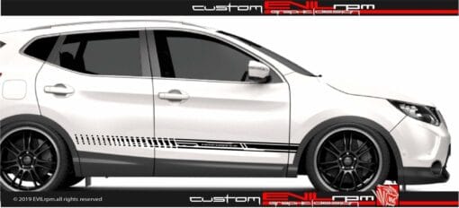Racing Stripes For Nissan Rogue 2014 2019 Evilrpm 12045545504837.jpg