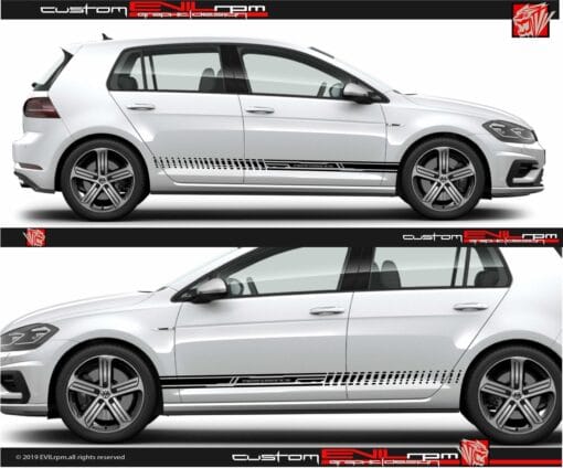 Racing Stripes For Volkswagen Golf Evilrpm 12045434257477.jpg
