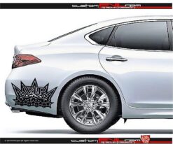 Rear Fender Custom Graphics Decals For Infiniti Q70 Evilrpm 12044458360901.jpg