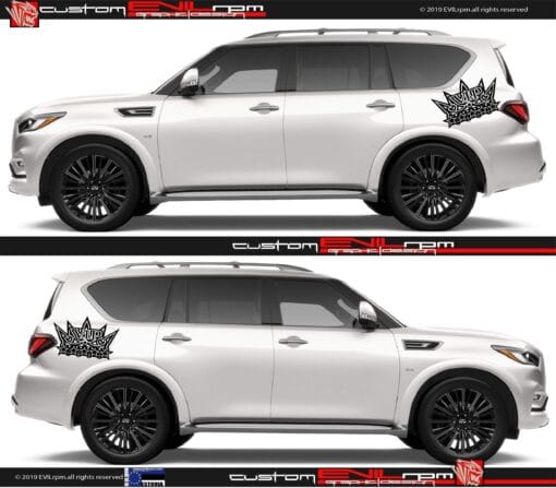 Rear Fender Custom Graphics Decals For Infiniti Qx Evilrpm 12044585009221.jpg