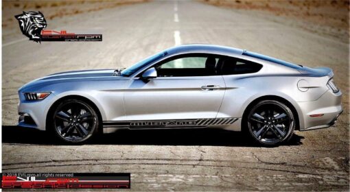 Side Racing Stripe Decal Vinyl Graphics For Ford Mustang 2015 Evilrpm 12045163331653.jpg