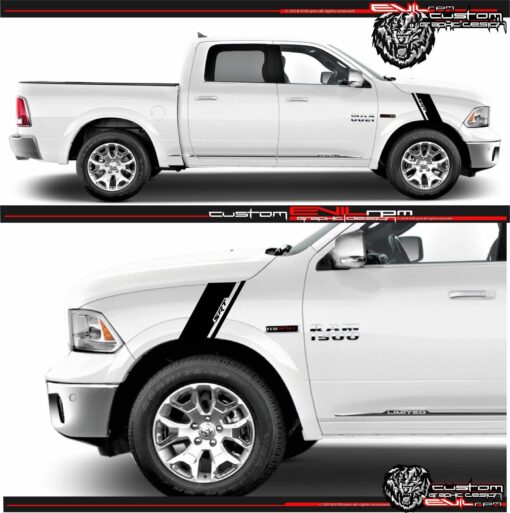 Side Vinyl Stickers Hash Decals For Dodge Ram Srt Evilrpm Evilrpm 12044031950917.jpg