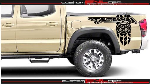 Toyota Tacoma Truck Vinyl Sticker Decals Evilrpm 12044362874949.jpg