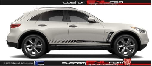Vinyl Decal Racing Stripe Graphic Stickers For Infiniti Fx35 Evilrpm 12045243220037.jpg