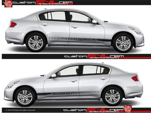 Vinyl Decal Racing Stripe Graphic Stickers For Infiniti G35 Evilrpm 12043498127429.jpg