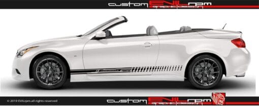 Vinyl Decal Racing Stripe Graphic Stickers For Infiniti G37 Cabrio Evilrpm 12044327583813.jpg