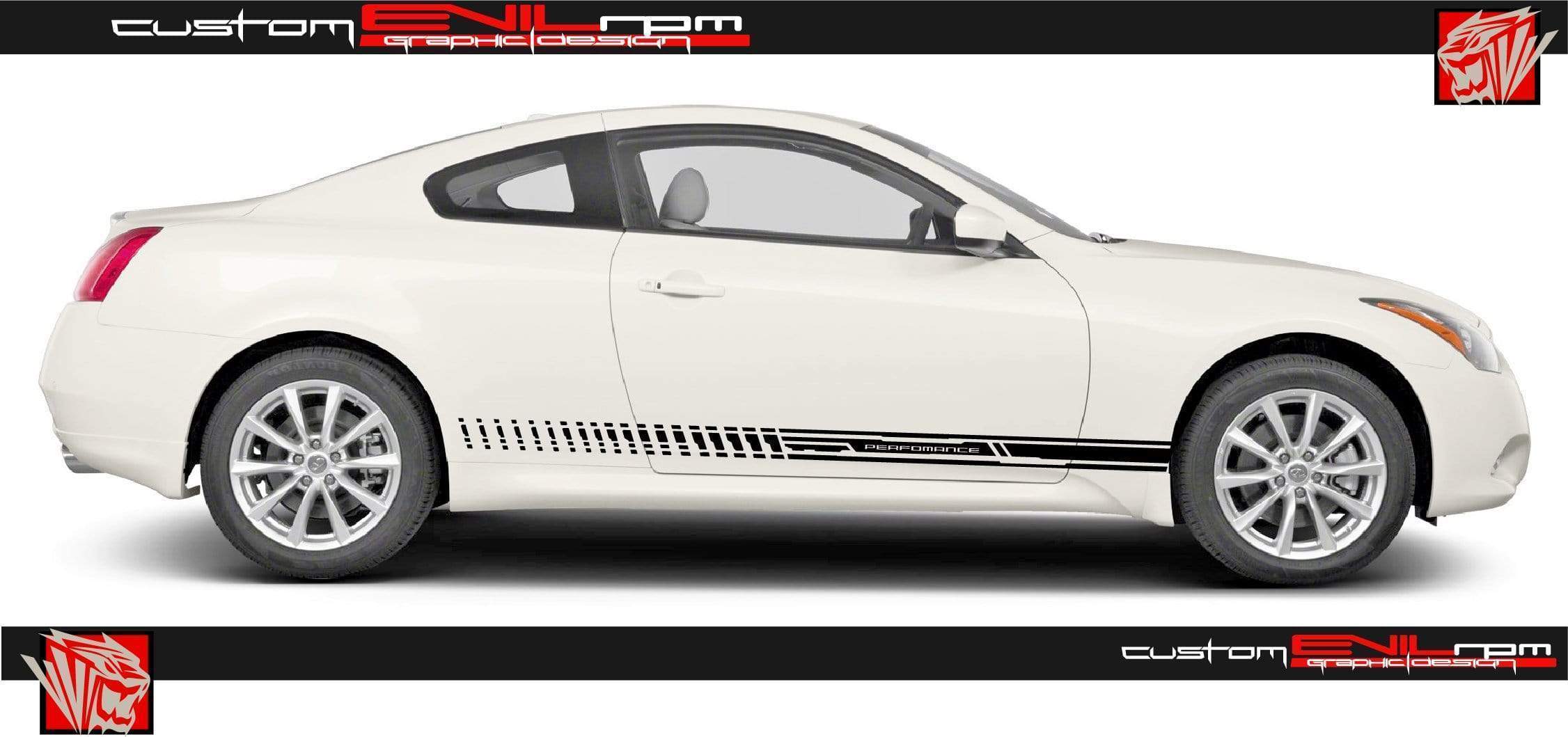 Vinyl Racing Stripes Cast For Infiniti G35 2007 2015 Evilrpm 12045408010309.jpg