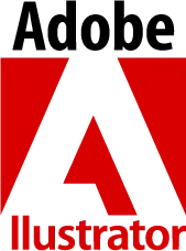 Adobe ilustrator vector creating app official logo